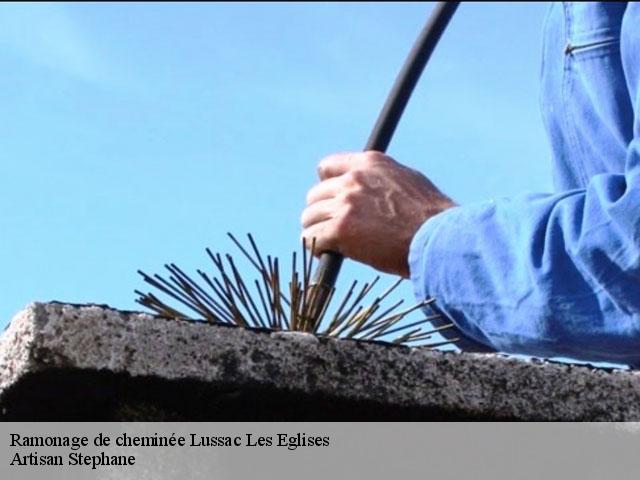 Ramonage de cheminée  lussac-les-eglises-87360 Artisan Stephane