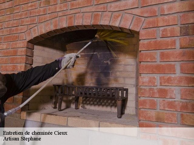 Entretien de cheminée  cieux-87520 Artisan Stephane